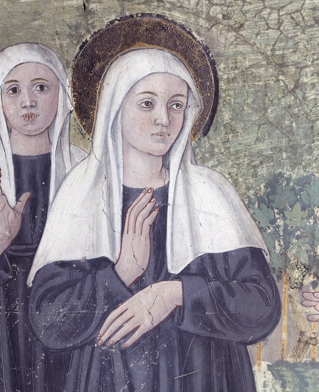 Saint Frances av Roma, 1468 av Antoniazzo Romano