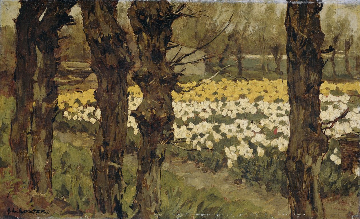 Tulipanåkre av Antonie Louis Koster