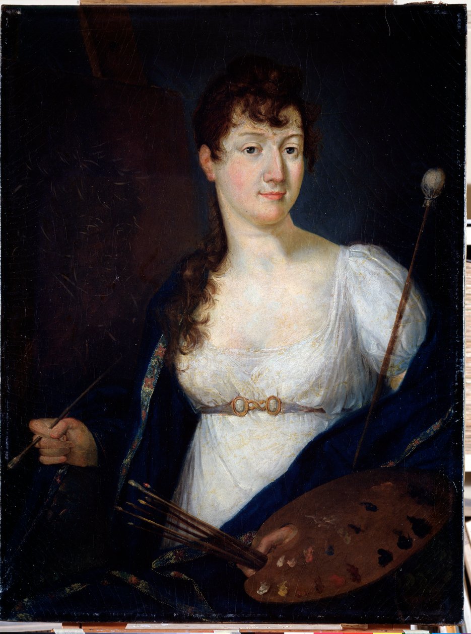 Selvportrett (olje på lerret av Antonietta Costa Galera