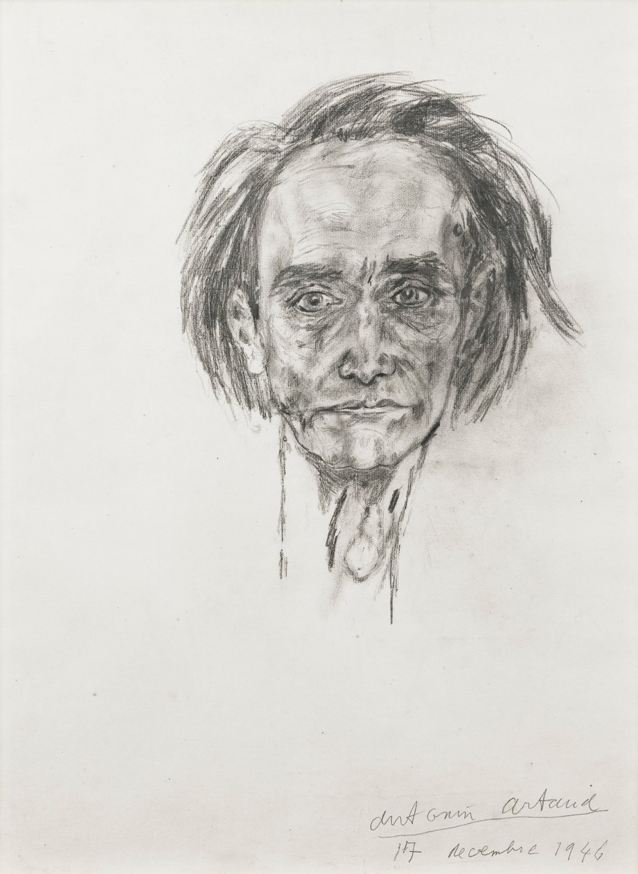 Selvportrett Antonin Artaud av Antonin Artaud