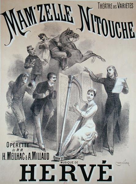 Plakat som reklamerer for produksjonen av 