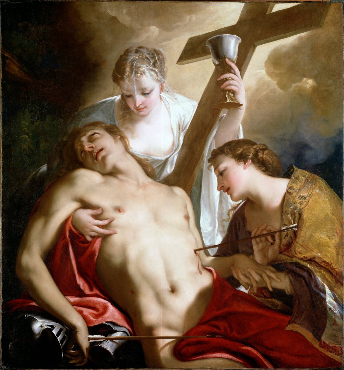 St. Sebastian av Antonio Bellucci