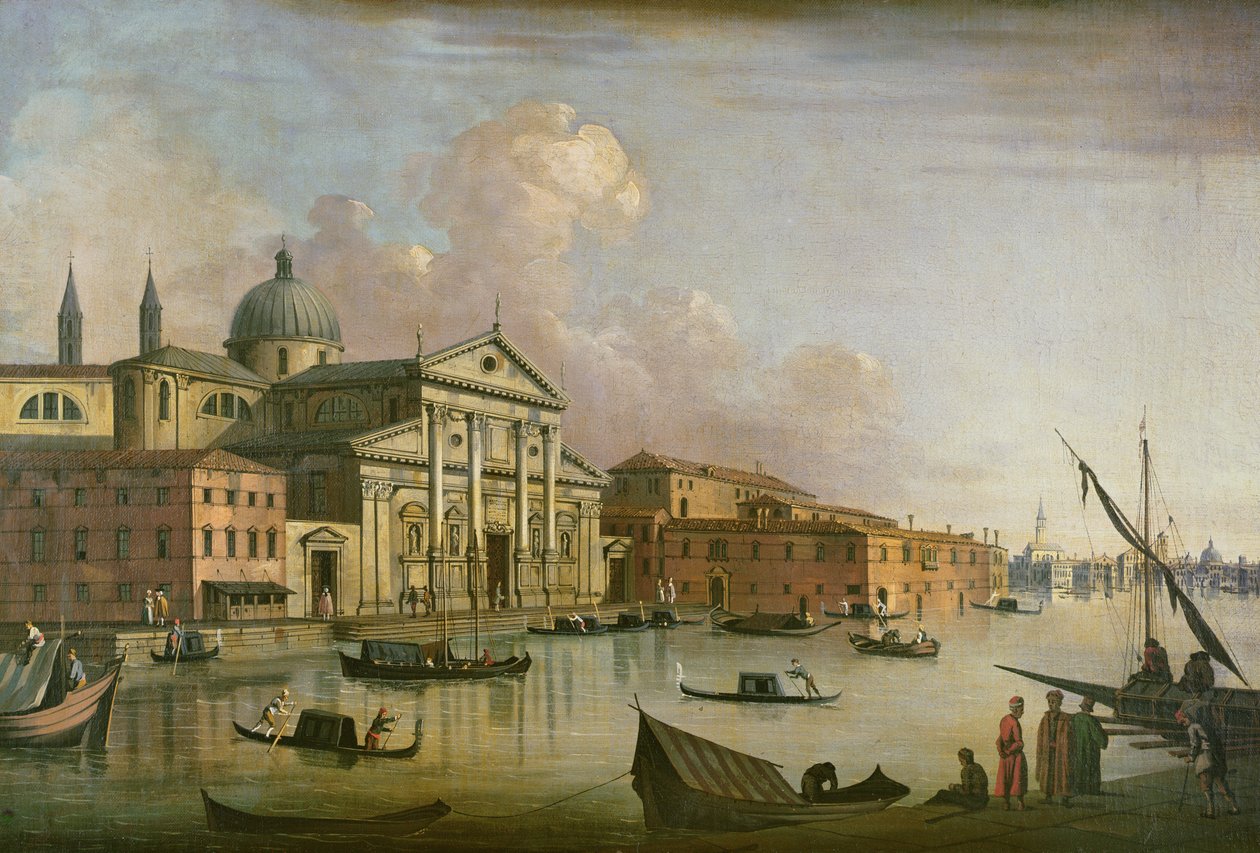 Venezia: Utsikt over San Giorgio Maggiore (par 63930) av Giovanni Antonio Canal