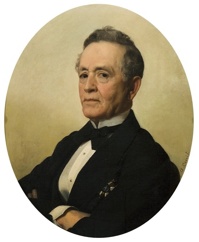Portrett av rådgiveren Lopes Netto av Antonio Ciseri