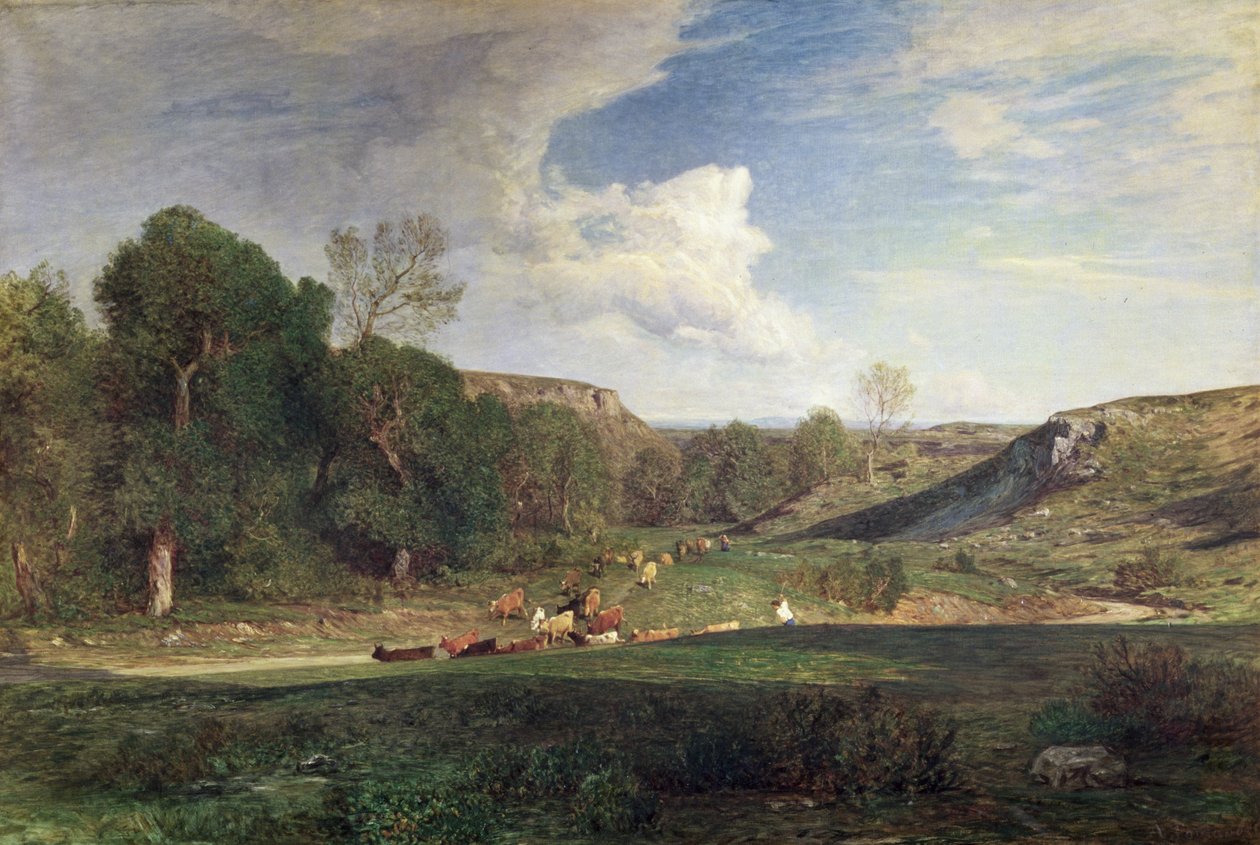 Regnskyen av Antonio Fontanesi