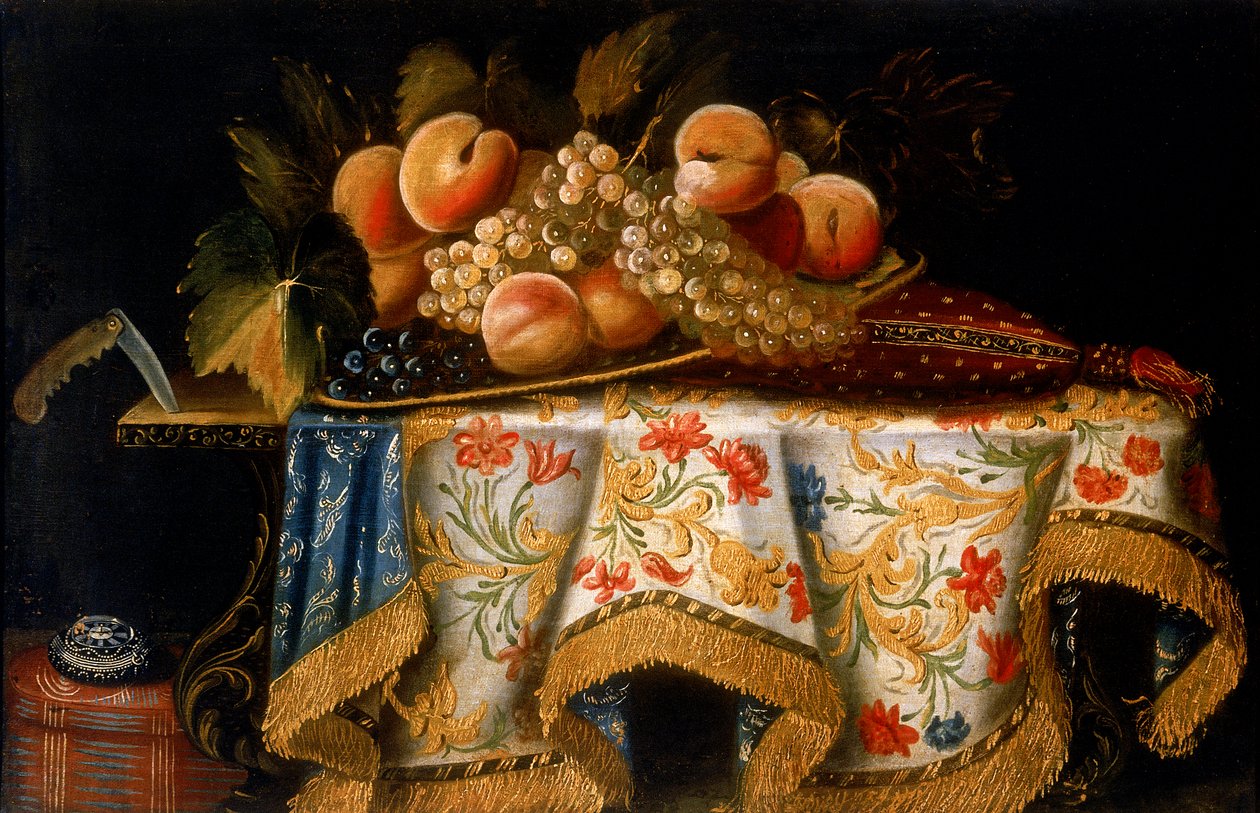 Stilleben, ca. 1750 av Antonio Gianlisi