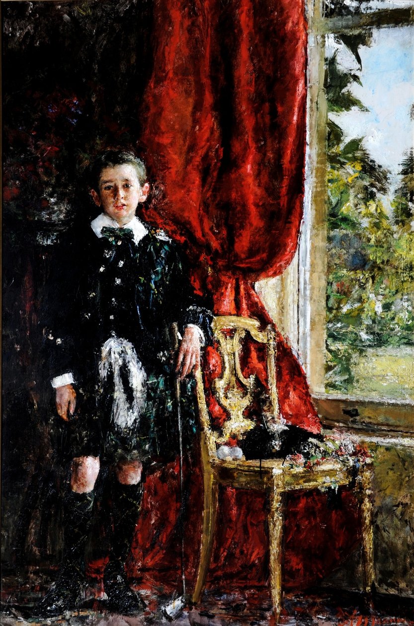 Den unge golfspilleren Den unge golfspilleren av Antonio Mancini