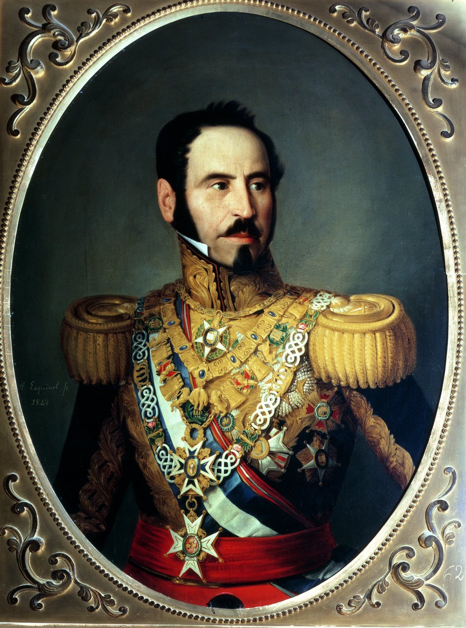 General Baldomero Espartero (1792-1879), 1842 av Antonio María Esquivel