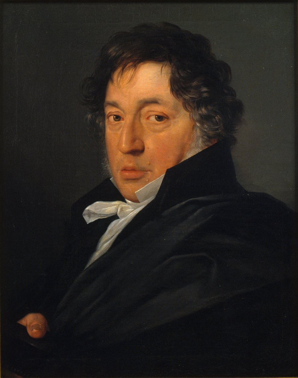 Portrett av maleren Zacarías González Velázquez av Antonio Mercar