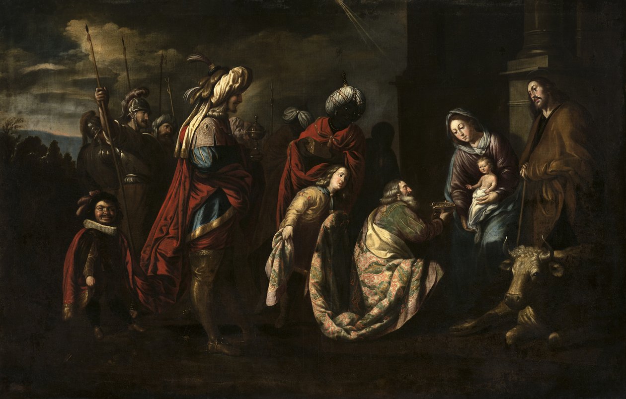 Tilbedelse av magi av Antonio Palomino