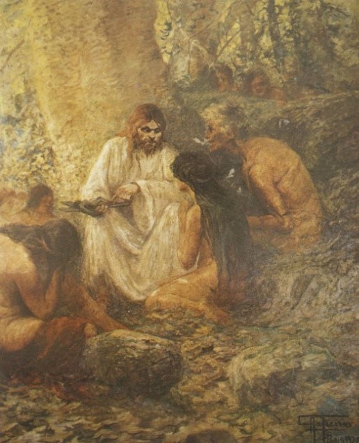 Evangelium i jungelen av Antonio Parreiras