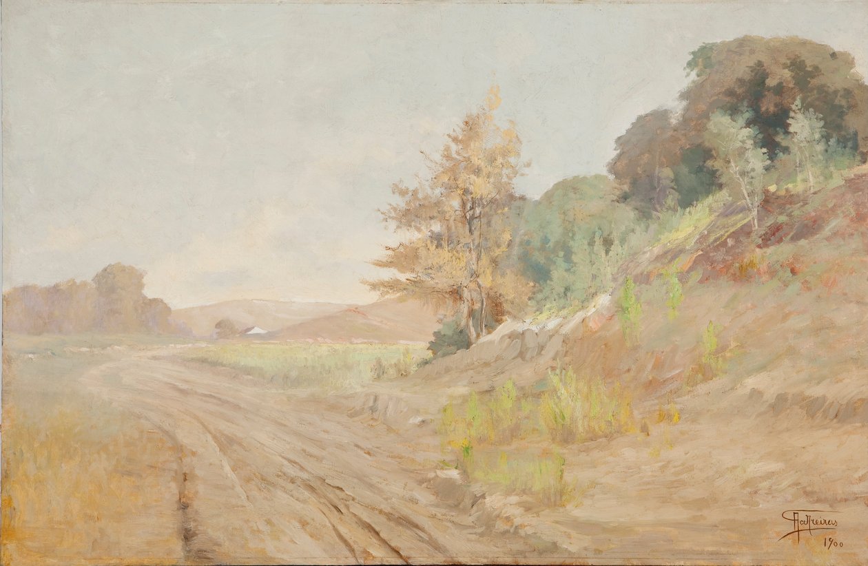 Uklar dag av Antonio Parreiras