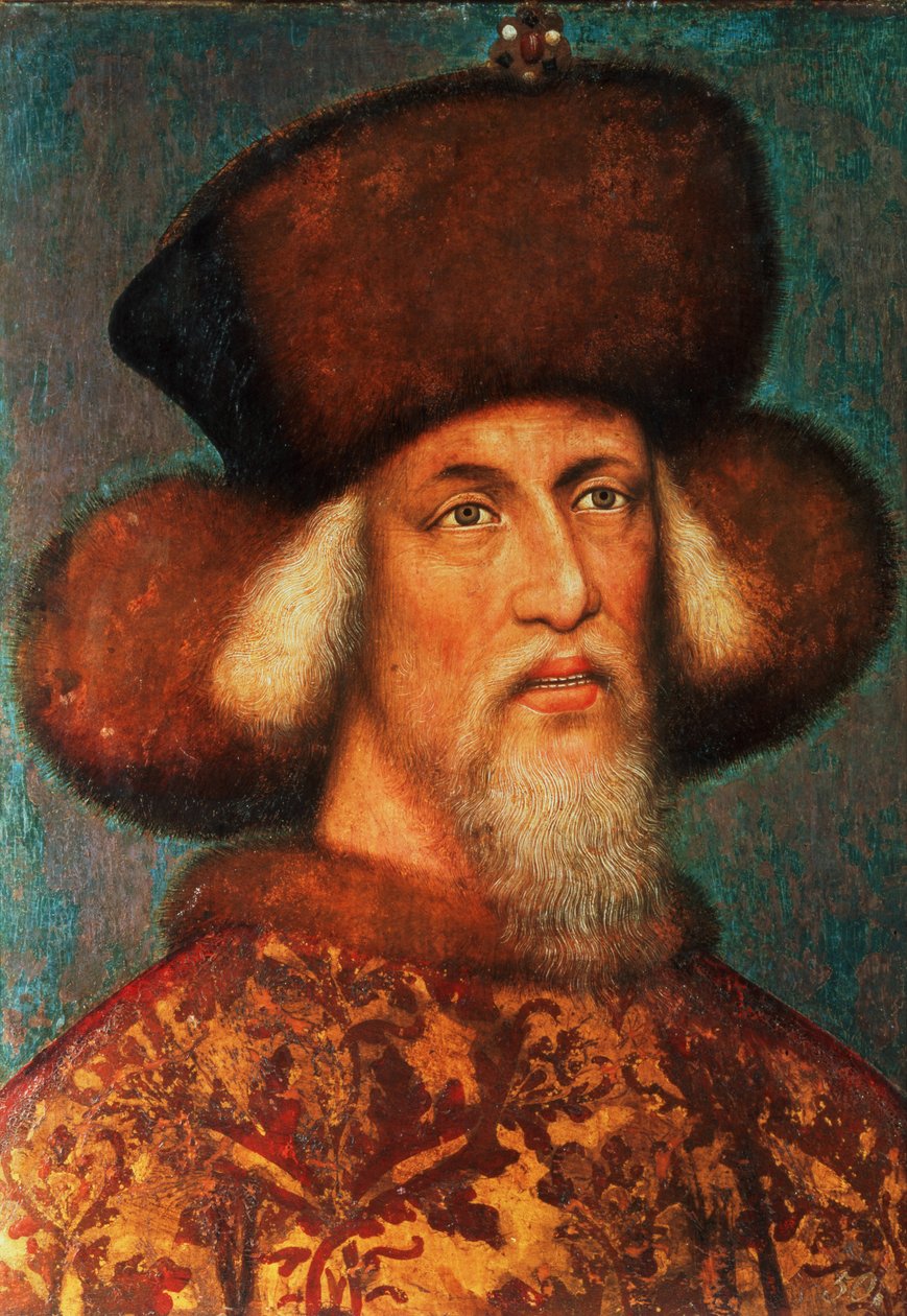 Keiser Sigismund (1368-1437), 1433 av Antonio Pisanello