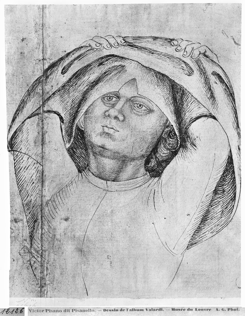 Soldat tar av seg ringbrynjet, fra The Vallardi Album av Antonio Pisanello