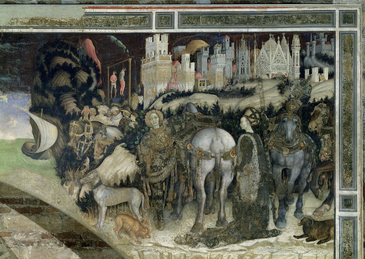 St. George redder prinsessen av Trebizond, ca. 1433-38 av Antonio Pisanello
