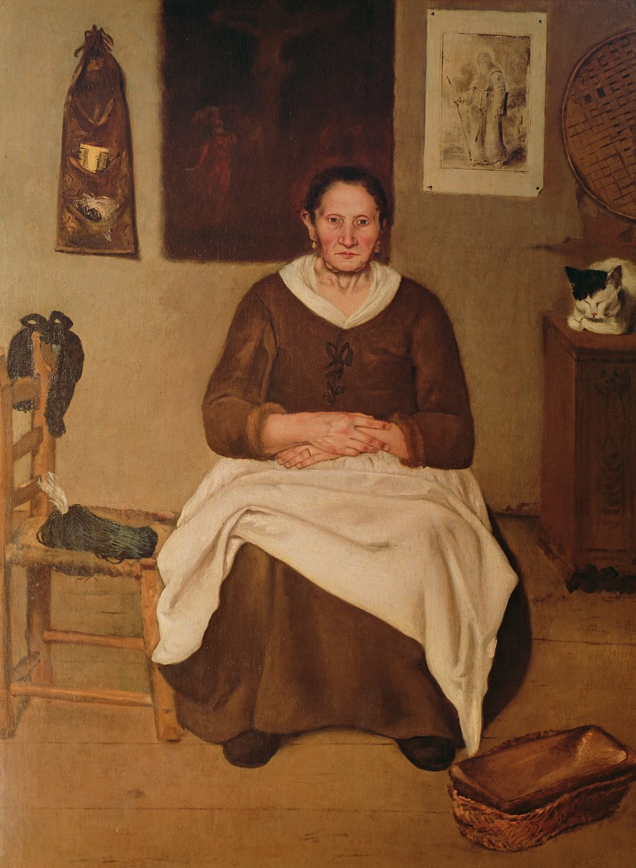 Kunstnerens mor av Antonio de Puga