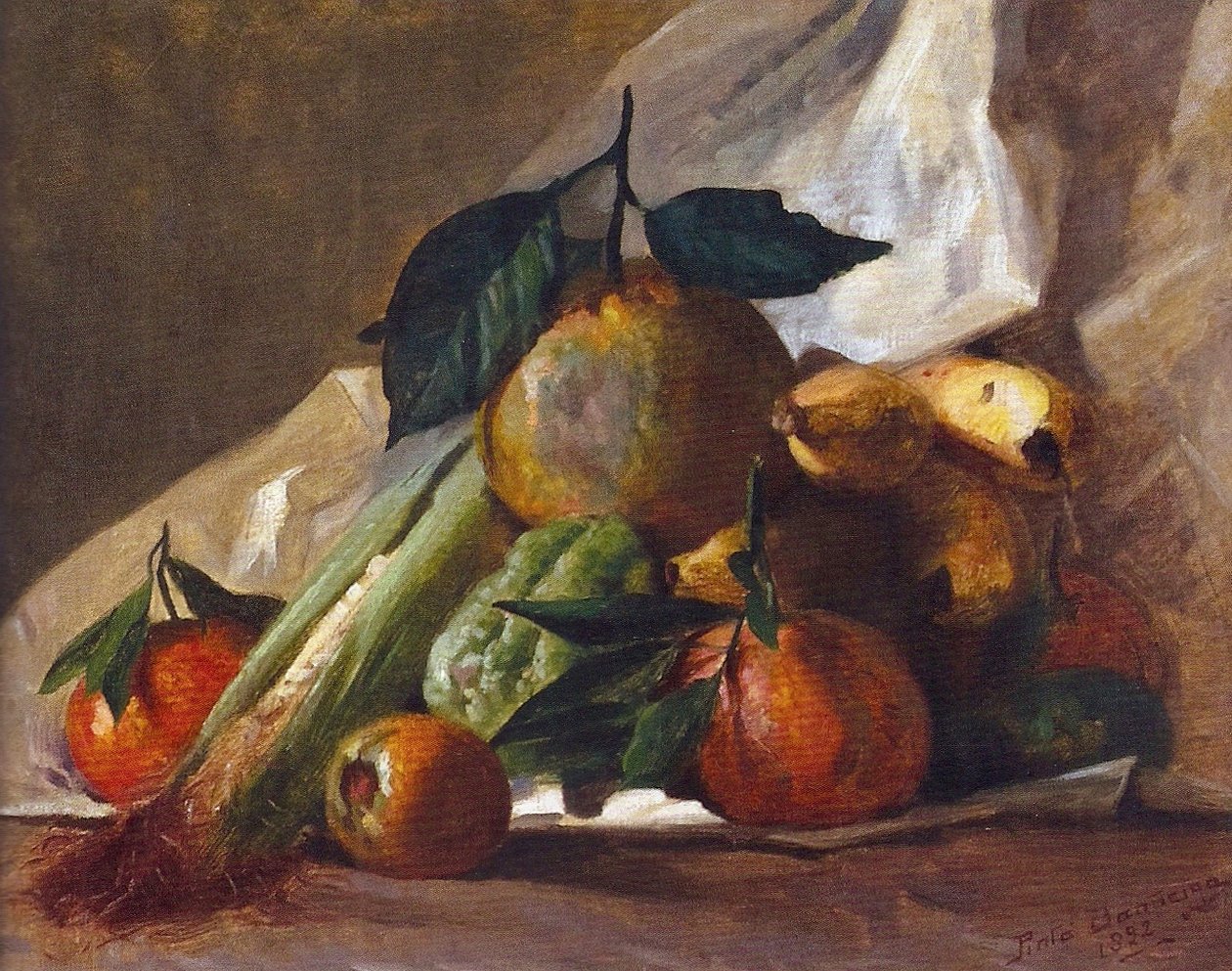 Stilleben av Antonio Rafael Pinto Bandeira