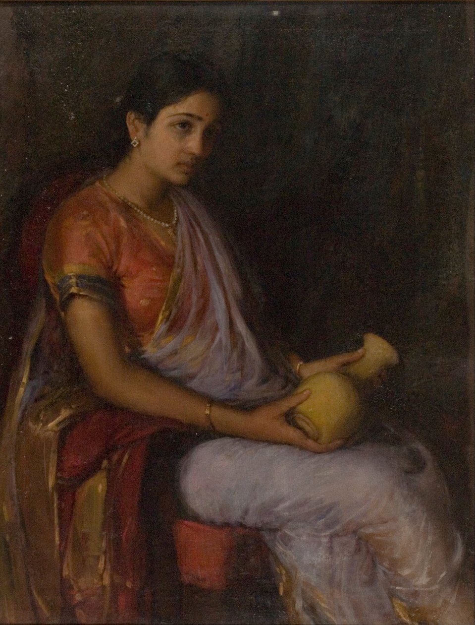Jente med vase av Antonio Xavier Trindade