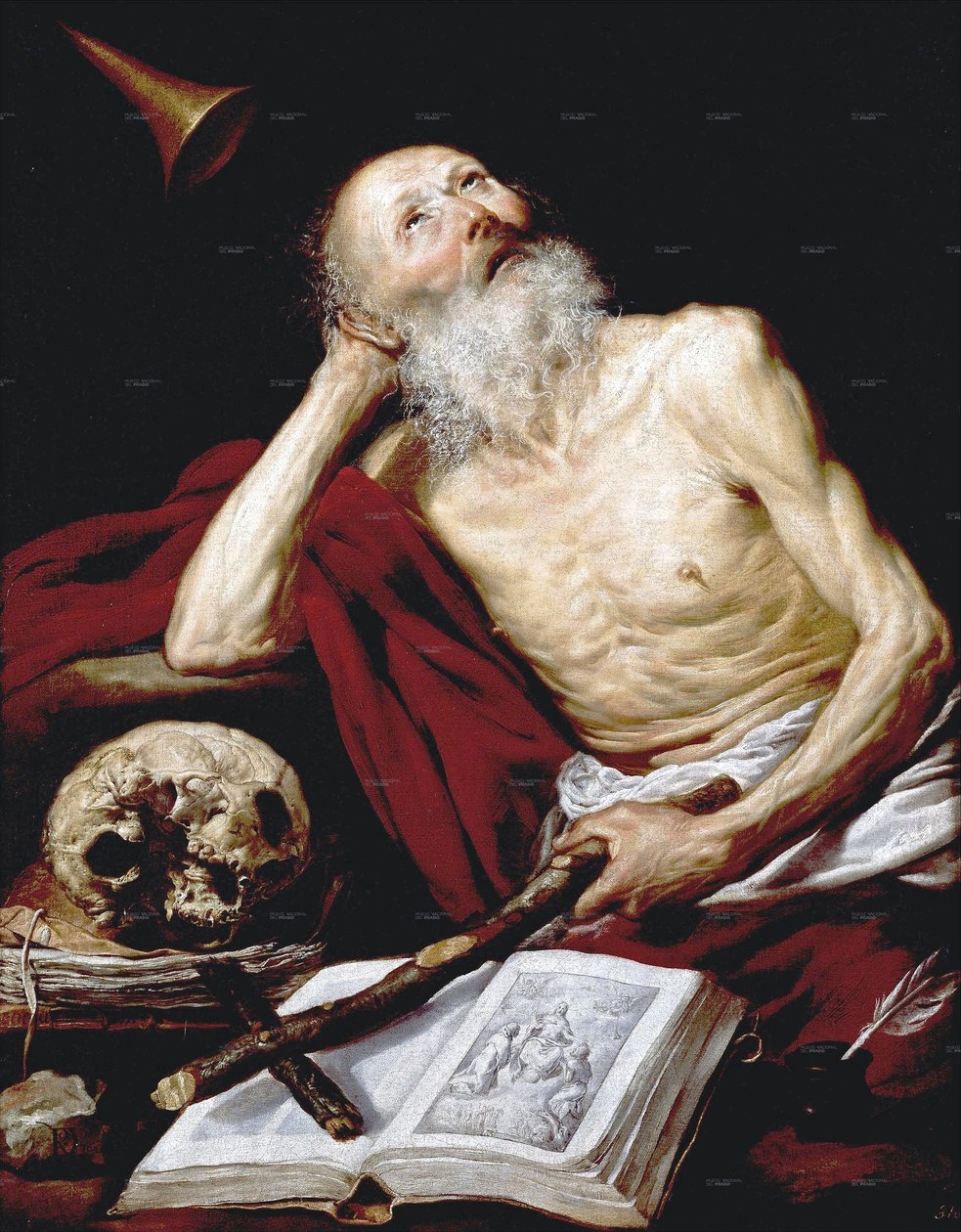 St Geronimo av Antonio de Pereda