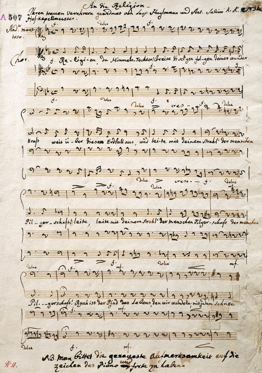  av Antonio (after) Salieri