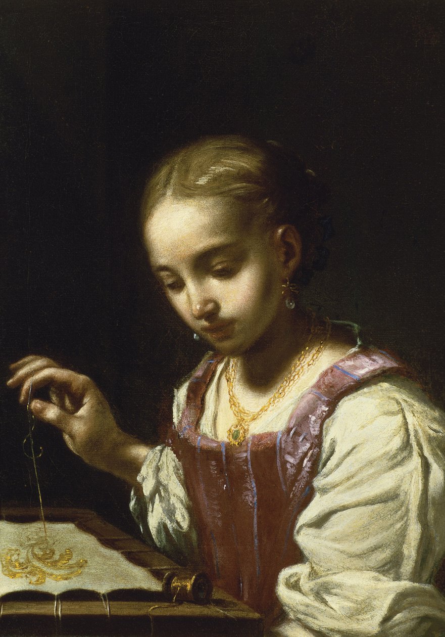 Jente sying av Antonio Amorosi