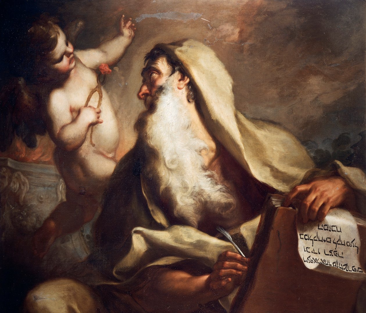 Profeten Jesaja, av Antonio Balestra (1666-1740) av Antonio Balestra