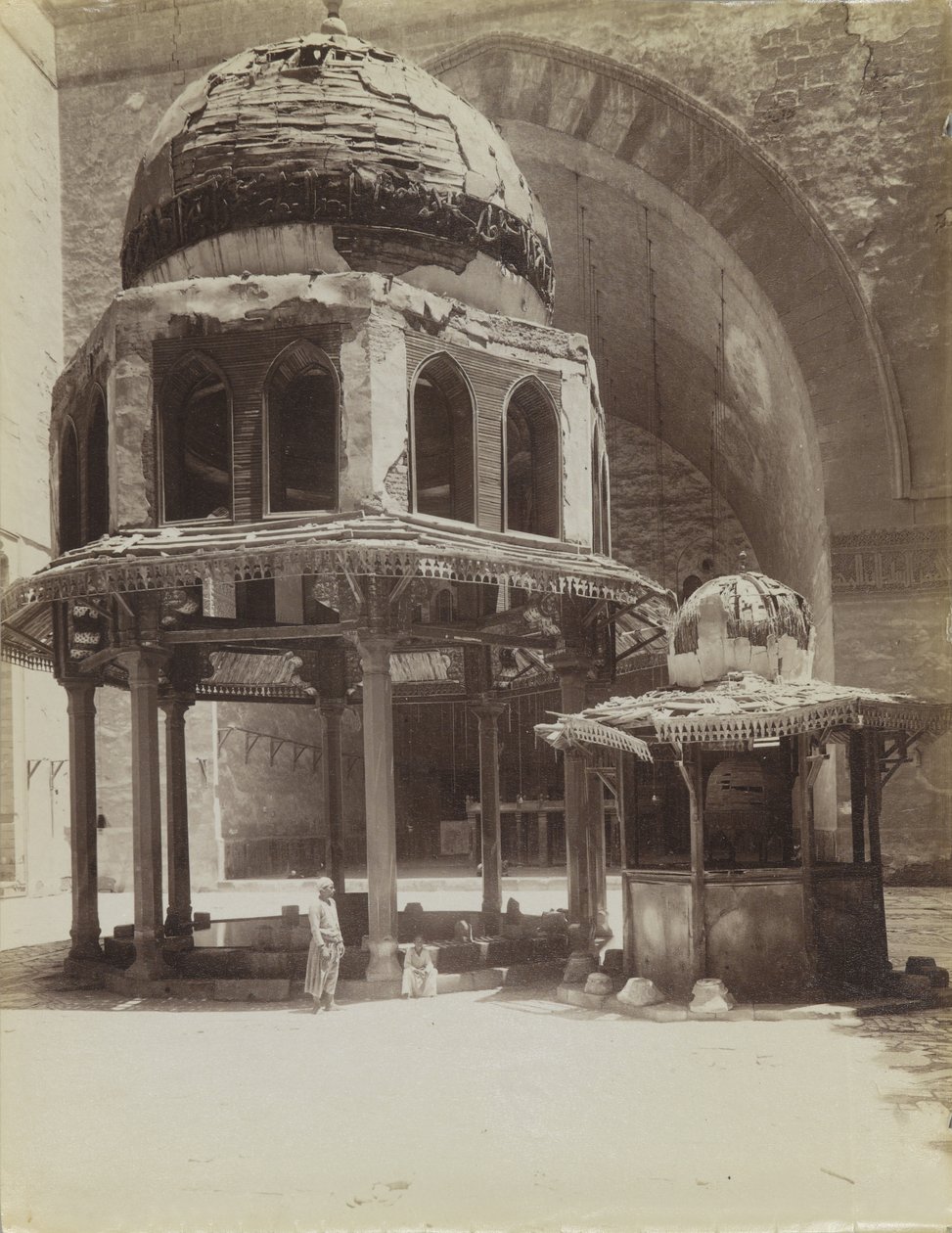Fontene i moskeen til Sultan Hassan, Egypt av Antonio Beato