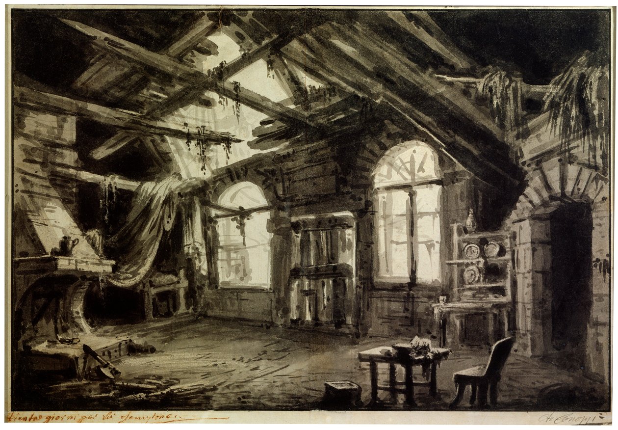 Scenedesign for stykket "The Gambler