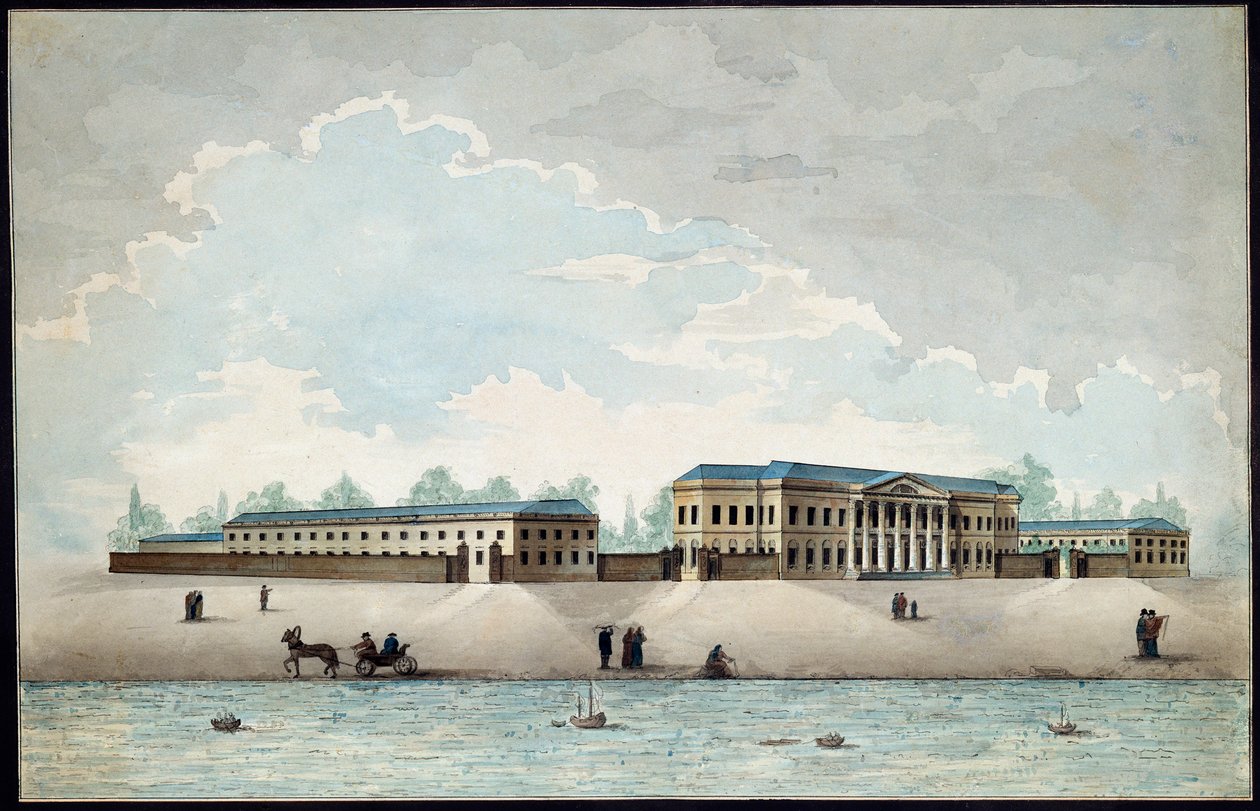 "Pasjkovhuset i Moskva", 1800-tallet. av Antonio Canoppi