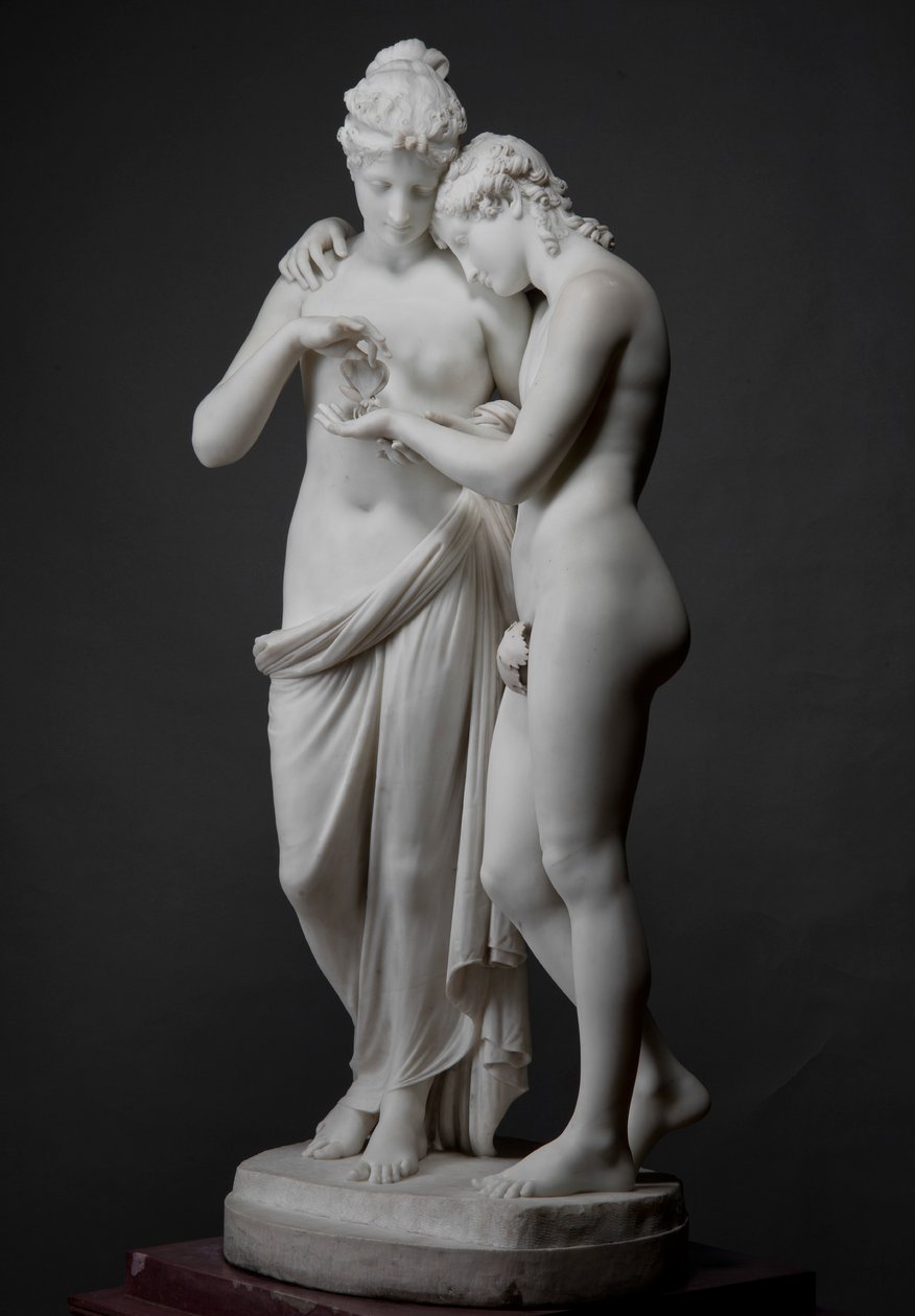 Amor og Psyche, 1808. av Antonio Canova