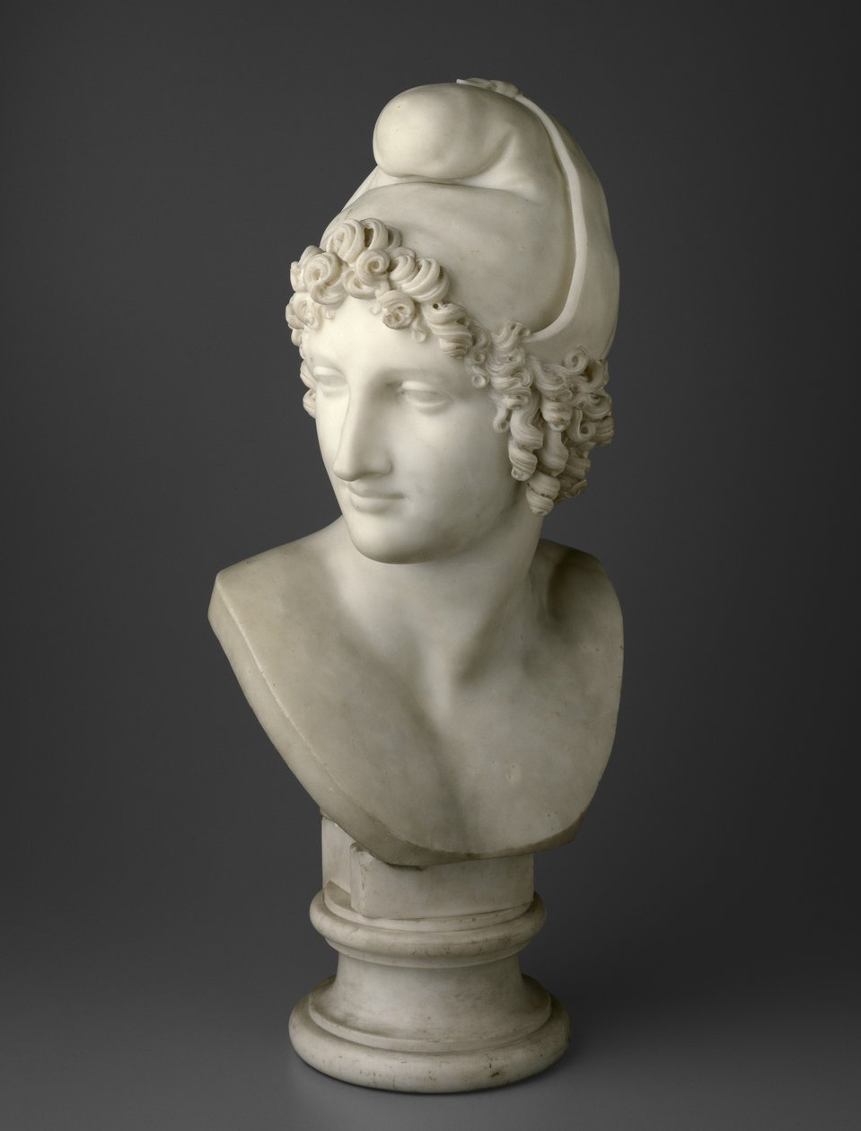 Byste av Paris av Antonio Canova