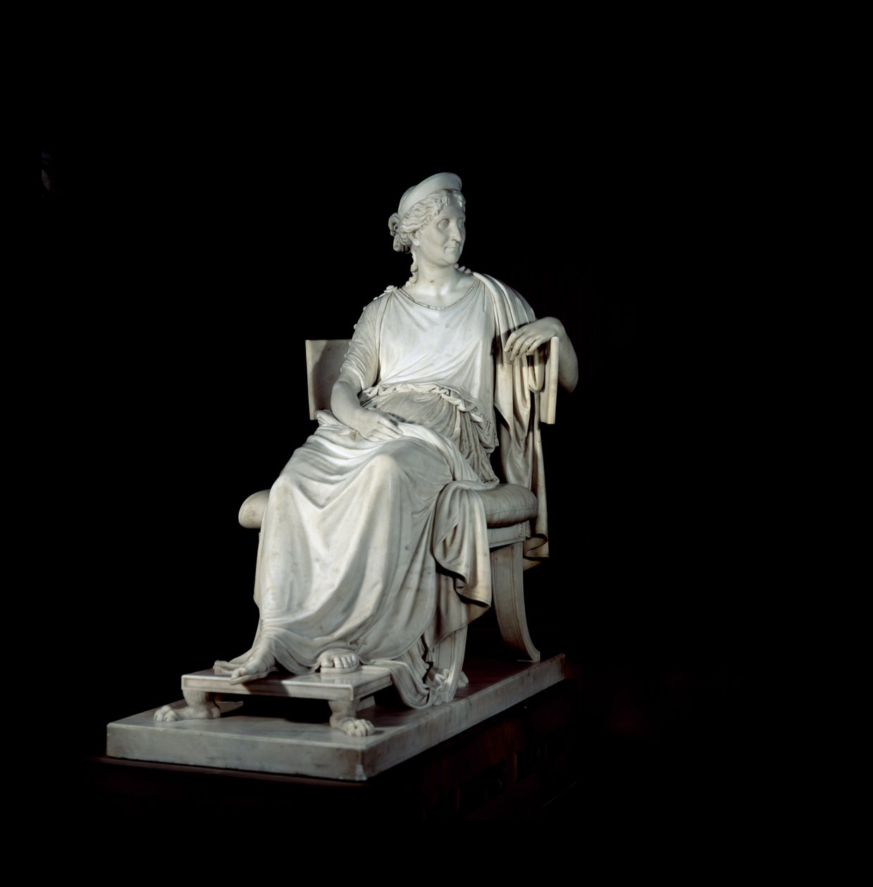 Letitia Ramolino Bonaparte, ca. 1804-07 (marmor) av Antonio Canova