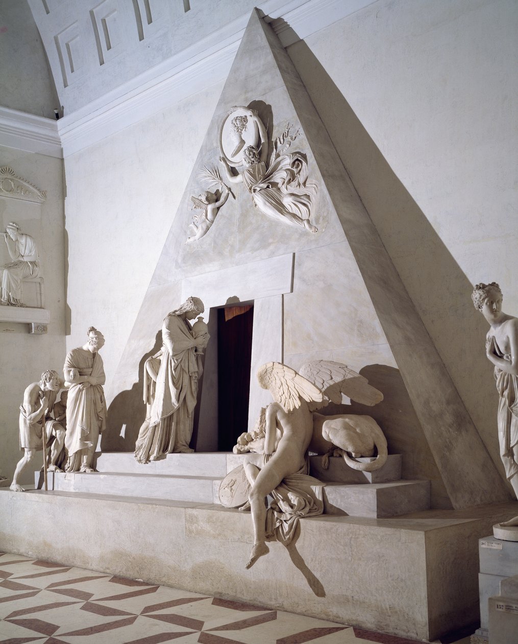 Maria Christina fra Østerrike begravelsesmonument av Antonio Canova (1757-1822) av Antonio Canova