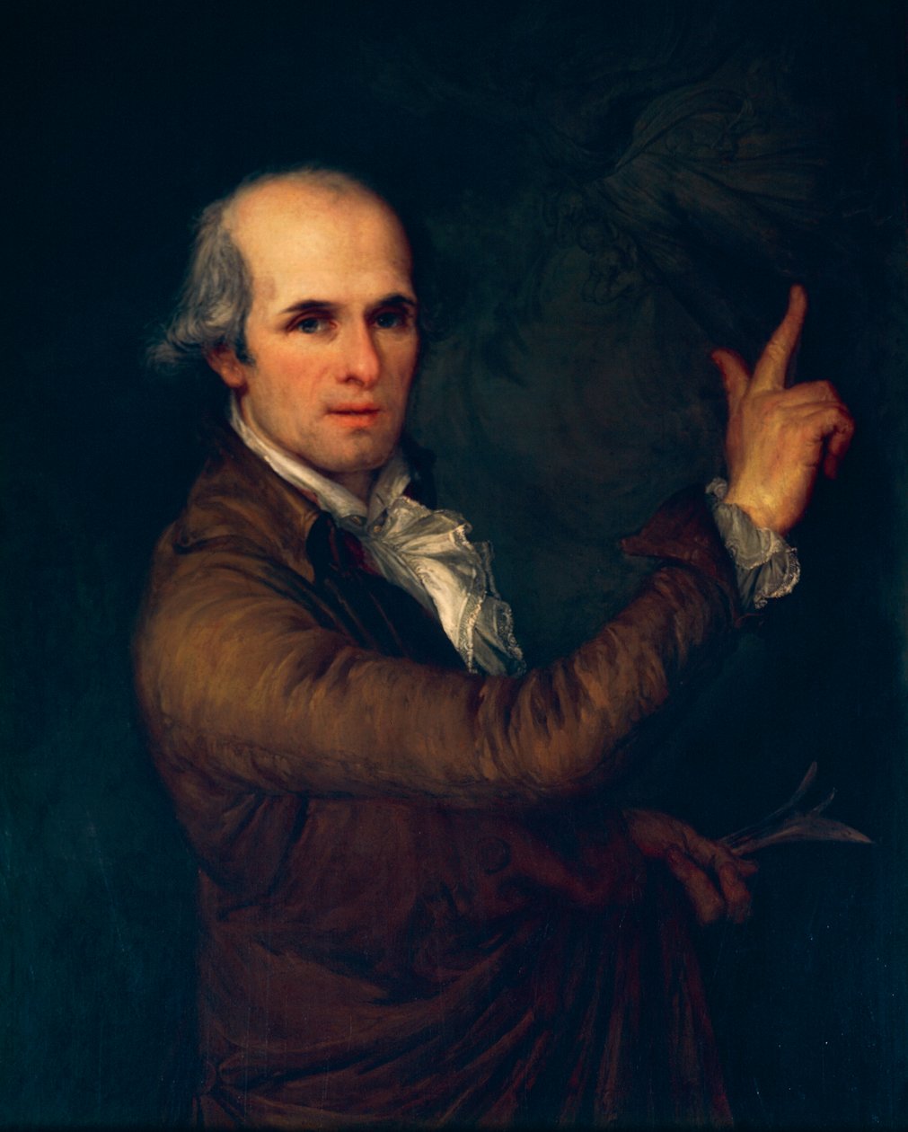 Selvportrett av Antonio Canova (1757-1822) av Antonio Canova