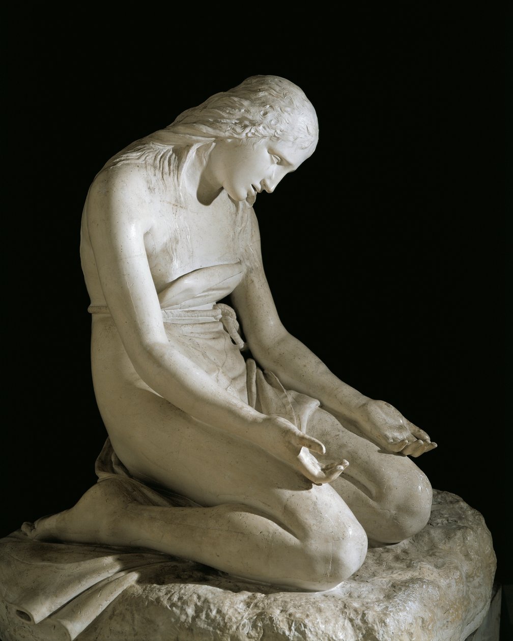 The Penitent Magdalene, av Antonio Canova (1757-1822) av Antonio Canova