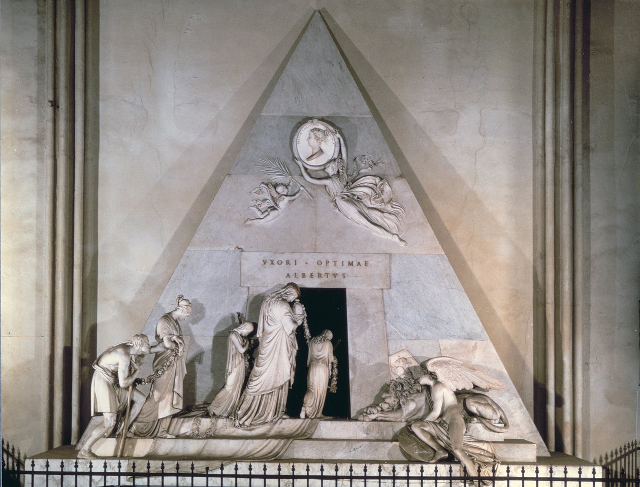 Graven til erkehertuginnen Maria Christine, favorittdatteren til keiserinne Maria Theresia av Østerrike, 1798-1805 (marmor) av Antonio Canova