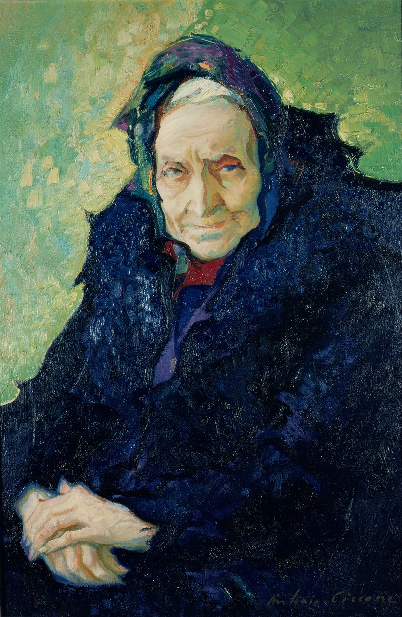 Elettra i fiolettblått, 1966-67 av Antonio Ciccone