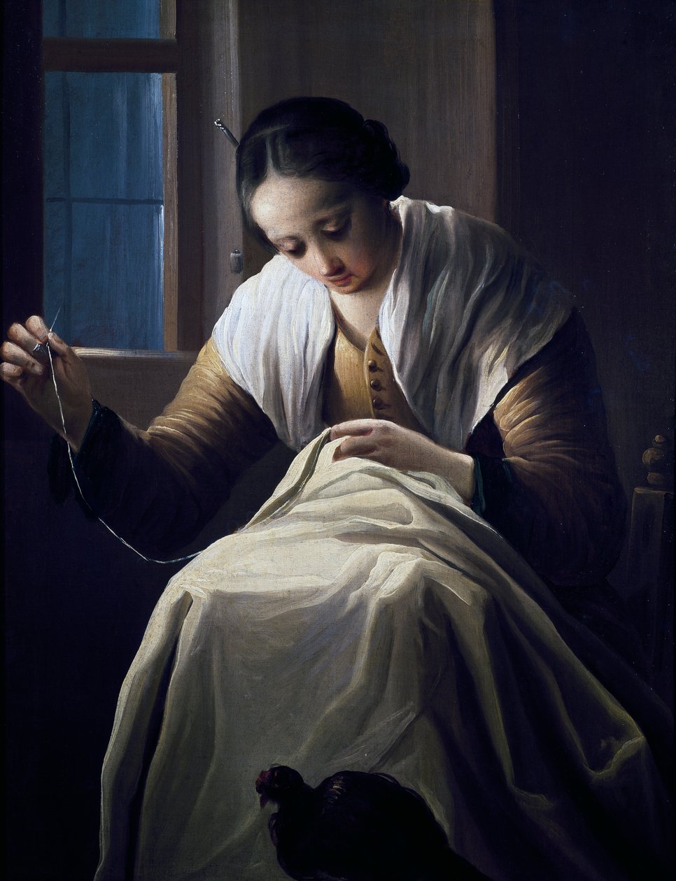 Syerske, av Antonio Cifrondi (1657-1730), Olje på lerret av Antonio Cifrondi
