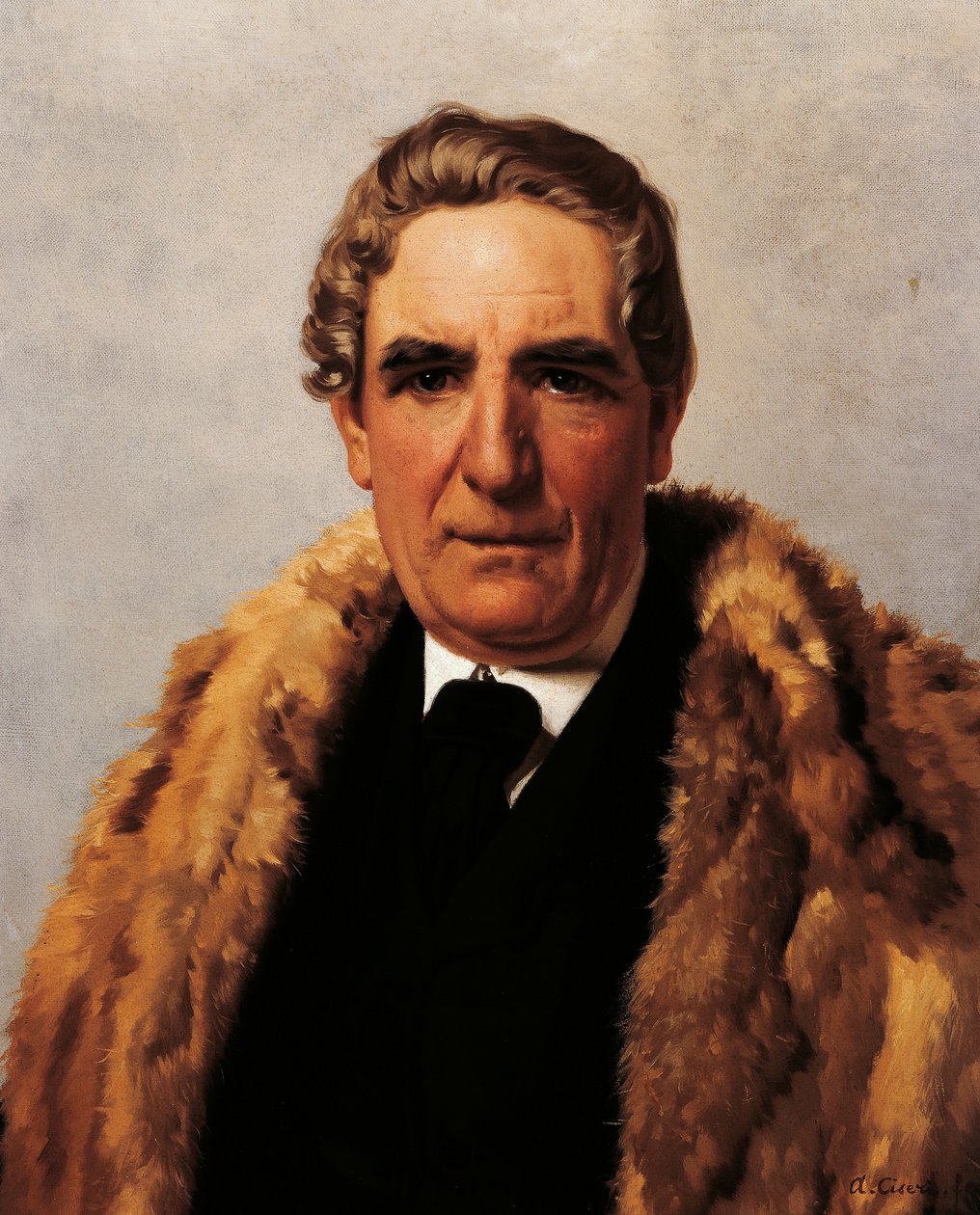 Portrett av Domenico Guerrazzi (Livorno av Antonio Ciseri