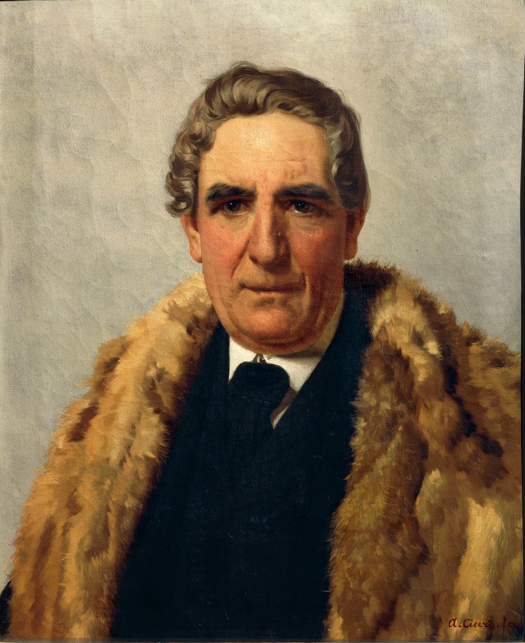 Portrett av Domenico Guerrazzi (Livorno av Antonio Ciseri