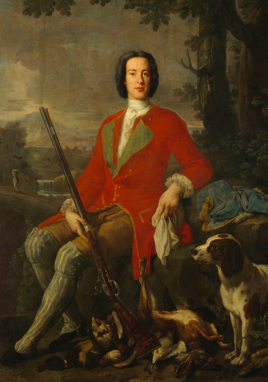 William Howard, Viscount Andover, ca. 1735 (olje på lerret) av Antonio David