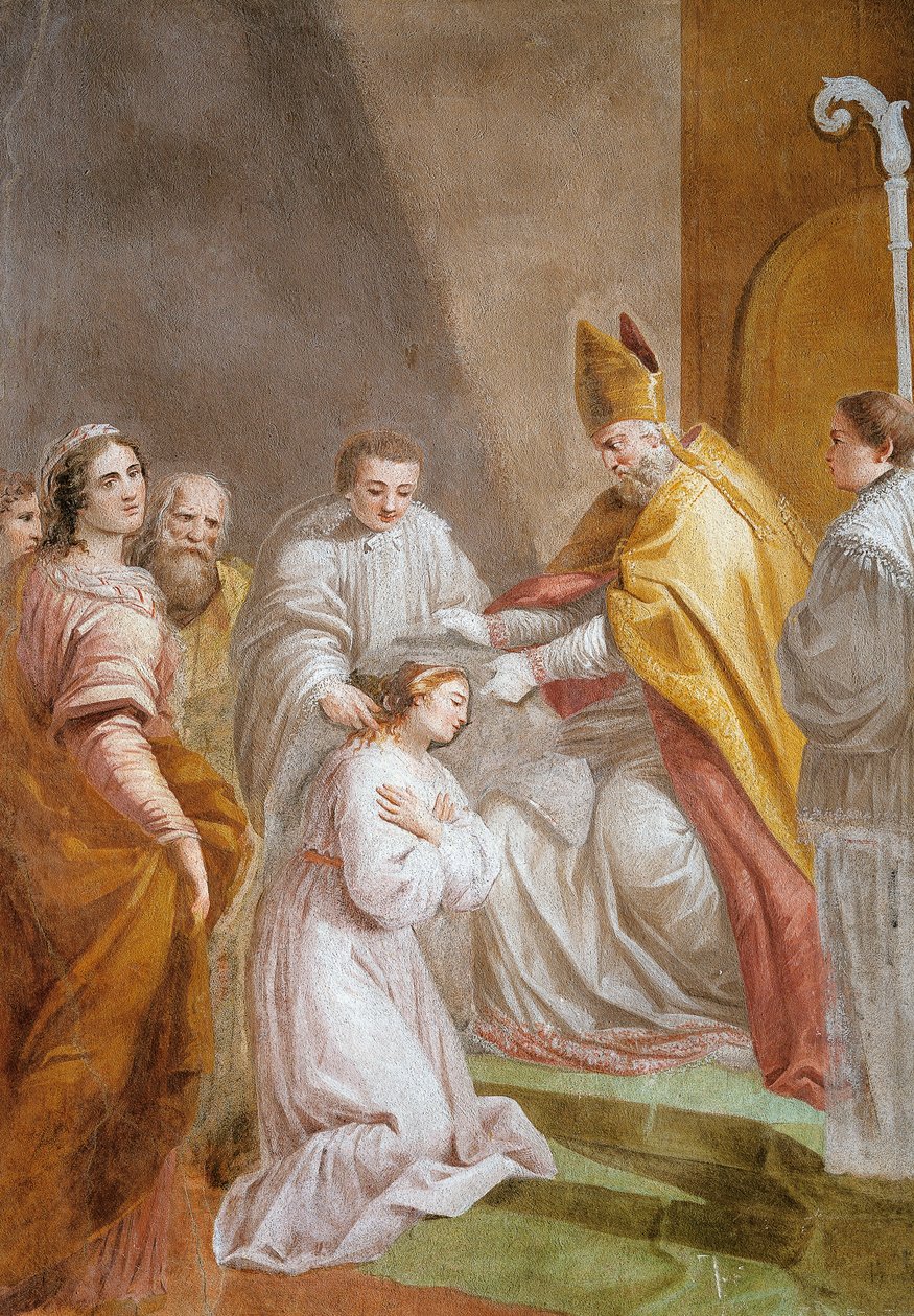 Ordinasjon av Saint Liberata av Antonio Fedi