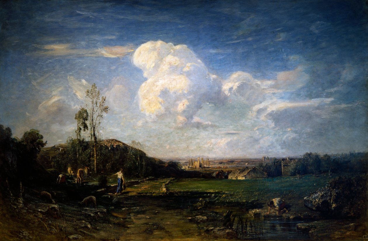Skyene av Antonio Fontanesi