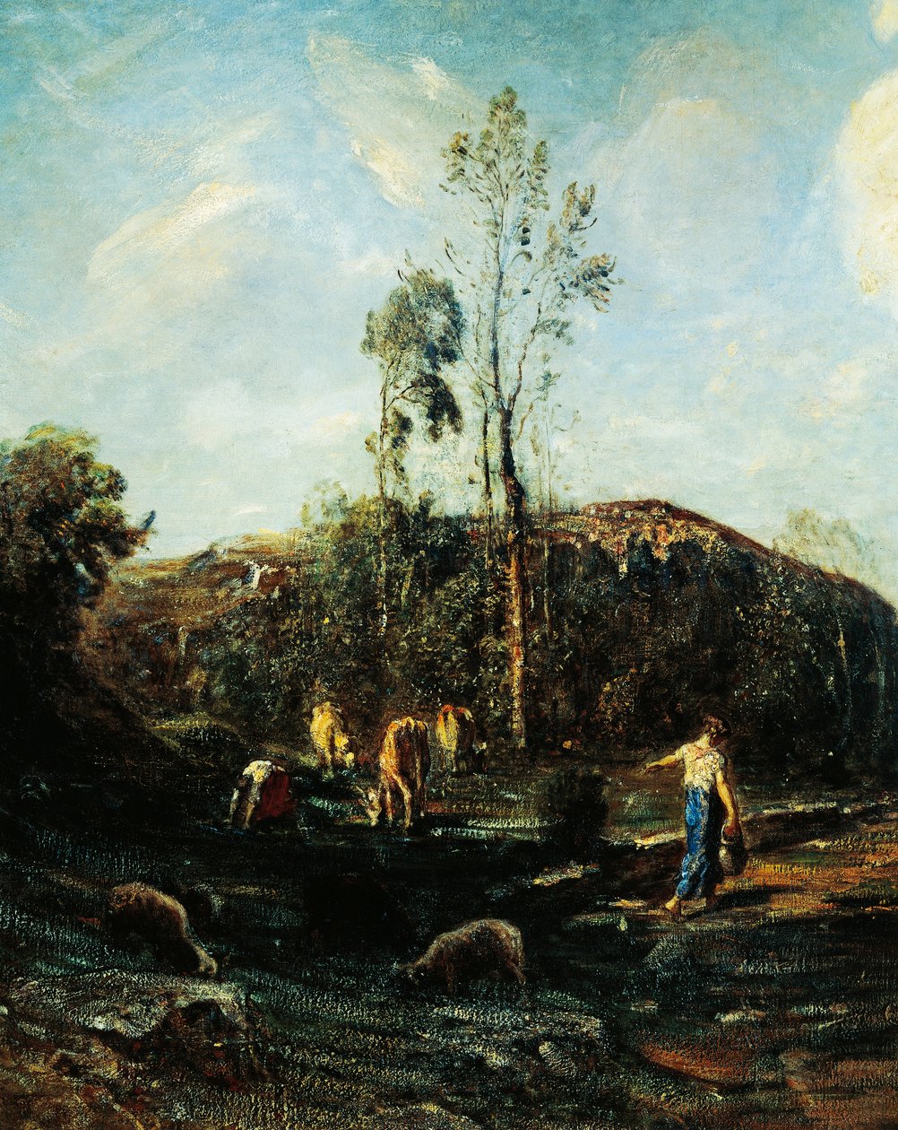Skyene av Antonio Fontanesi