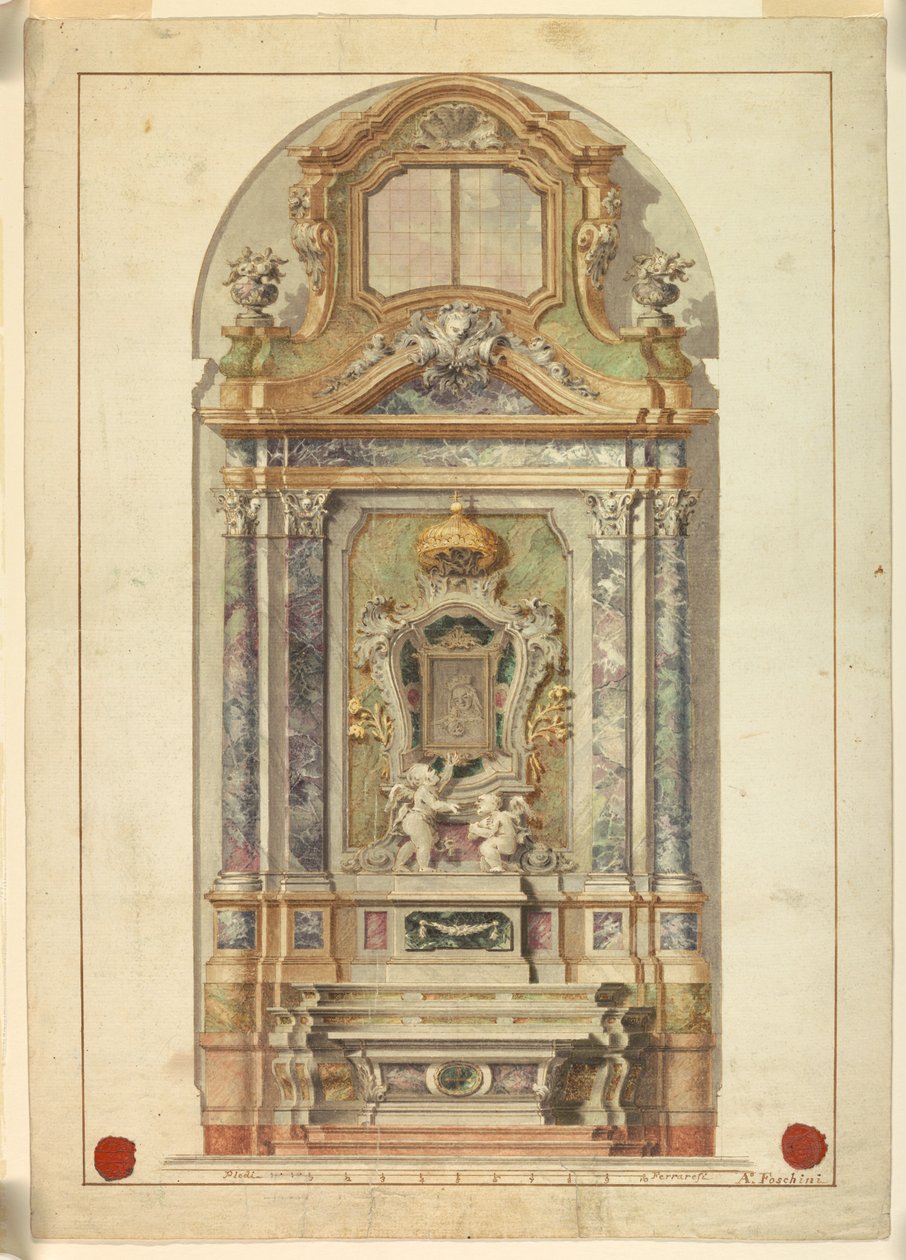 Alter av Antonio Foschini, 1741 – 1813