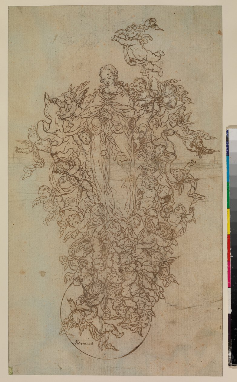 Virgin of the Immaculate Conception (recto) av Antonio García Reinoso