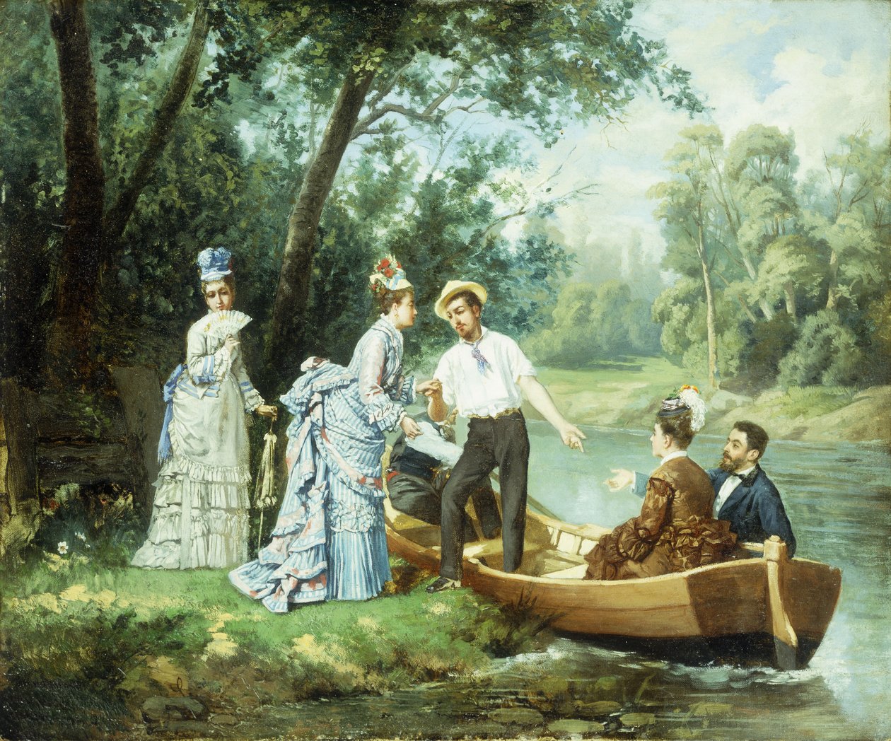 Båtfesten, av Antonio Garcia Mencia