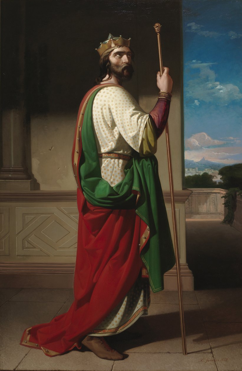 Liuva I, vestgotisk konge, 1855 av Antonio Gisbert Pérez