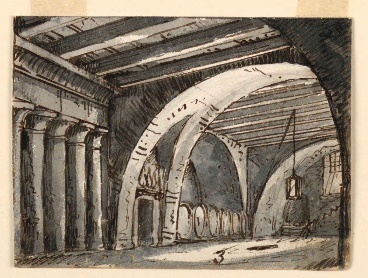 Hvelvet kjeller av Antonio Giuseppe Basoli