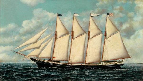 Skonnerten Dorothy Belle av Antonio Jacobsen